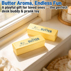 2 Pack Butter Squishy Toys - Squeezeable Squishies, Stress Relief Slow Rising Squishy Toys, Squishy Butter Toy for Relief, Portable Fidget & Relaxation Toy Set